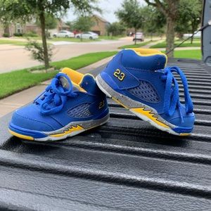 Nike Air Jordan 5 Retro TD 'Laney' Toddler size 6C